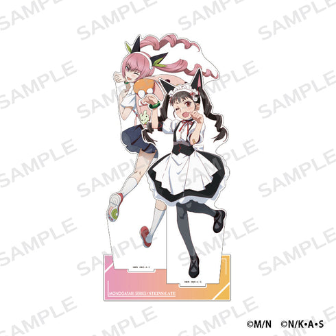 『化物語×STEINS;GATE』BIGアクリルスタンドセット 八九寺真宵×フェイリス
